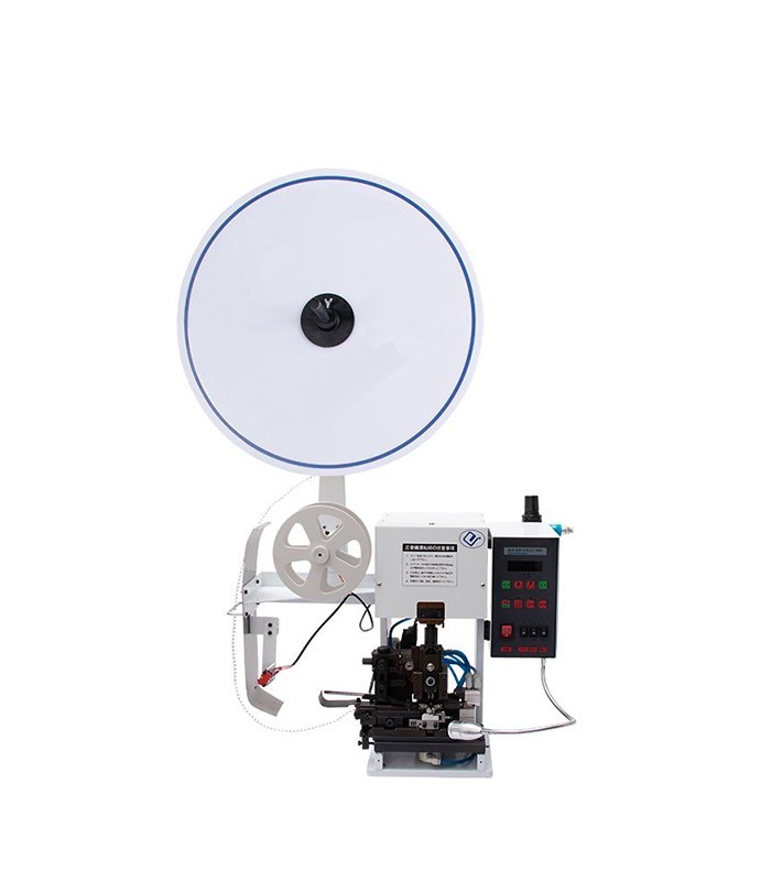 Semi Automatic Terminal Peeling and Stapling Machine with Nast