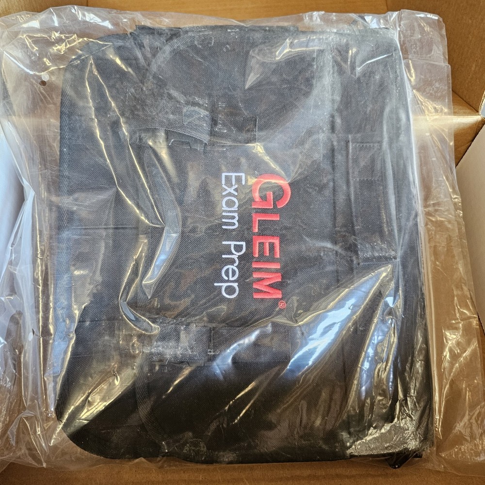 Gleim Exam Prep Book Bag New