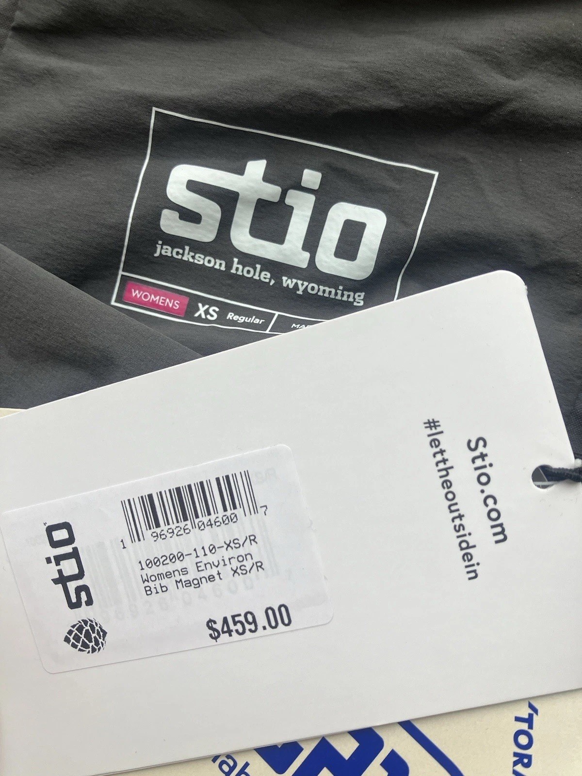 STIO Environ Bib Ski Pant Magnet Gray Women’s Size XS Regular NWT $459