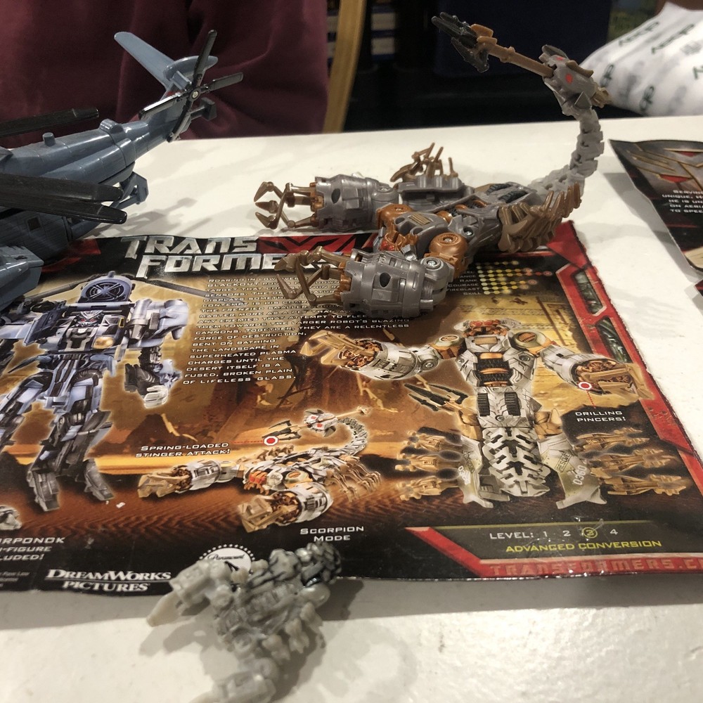 Vintage 2008 Lot 5 Transformers As Is