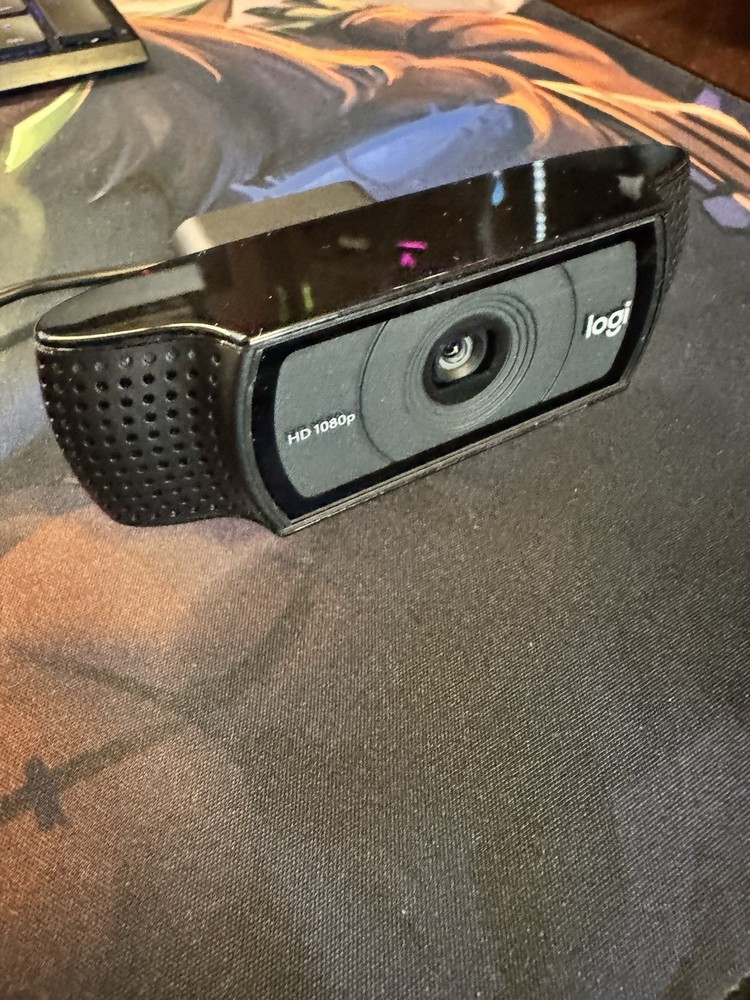 Logitech 1080p HD USB Web camera - Black