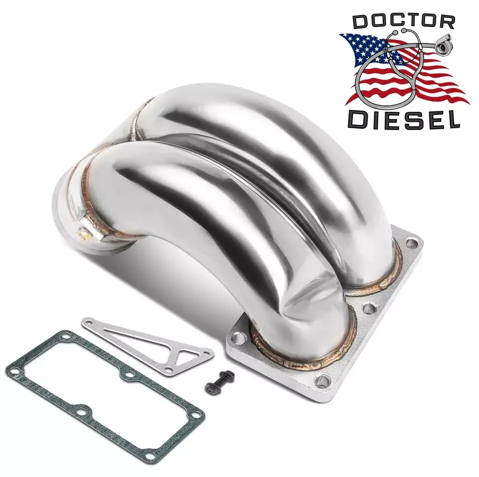 Doctor Diesel USA 3.5" Intake Manifold Elbow & Grid Heater For 2007-2018 Dodge R