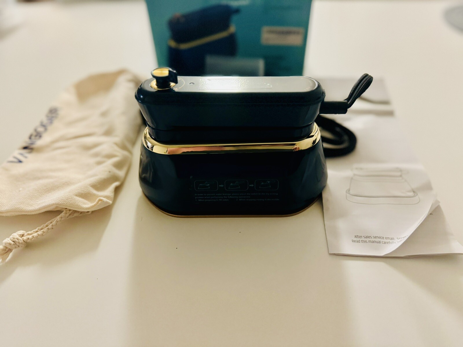 2 in 1 travel iron handheld steamer