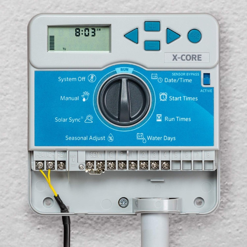 Hunter Sprinkler XC400I X-Core 4-Station Indoor Irrigation Controller, Small,...