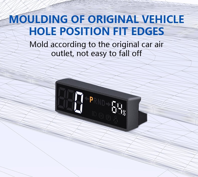 HUD Head Up Display Speedometer Projector Mini Screen For Tesla model Y model 3