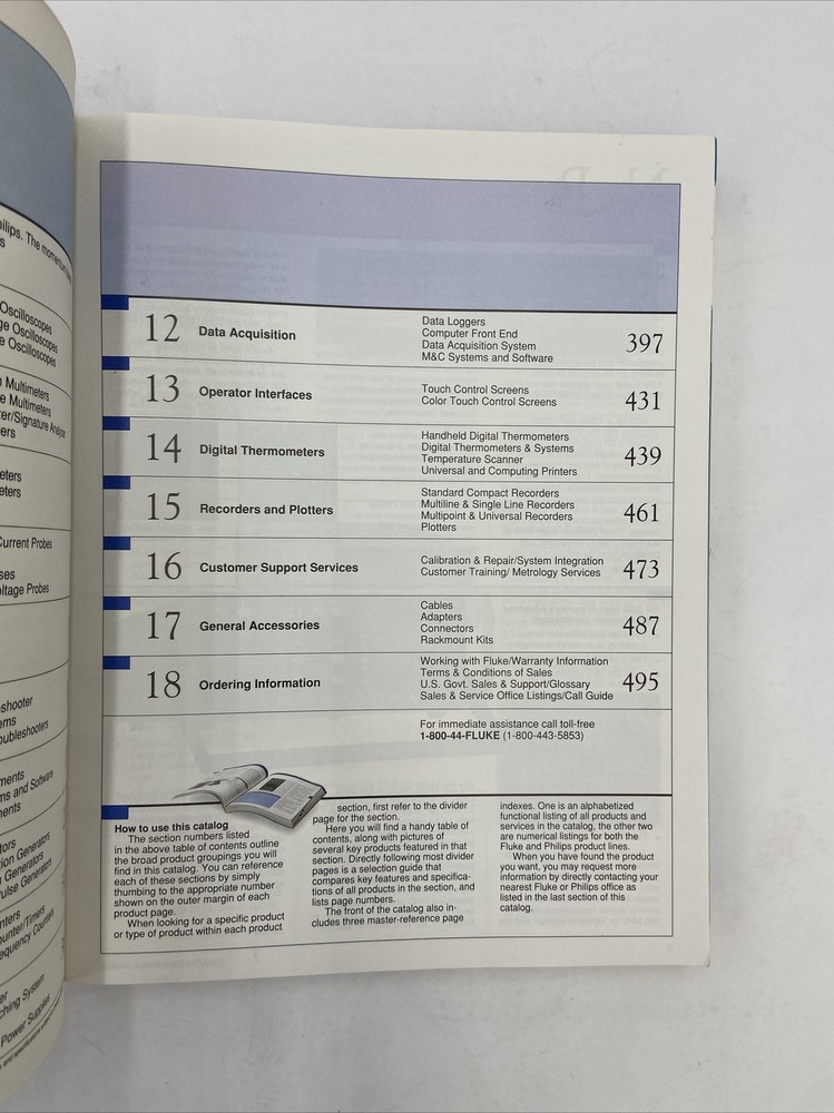 Fluke 1990 Test + Measurement Product Catalog