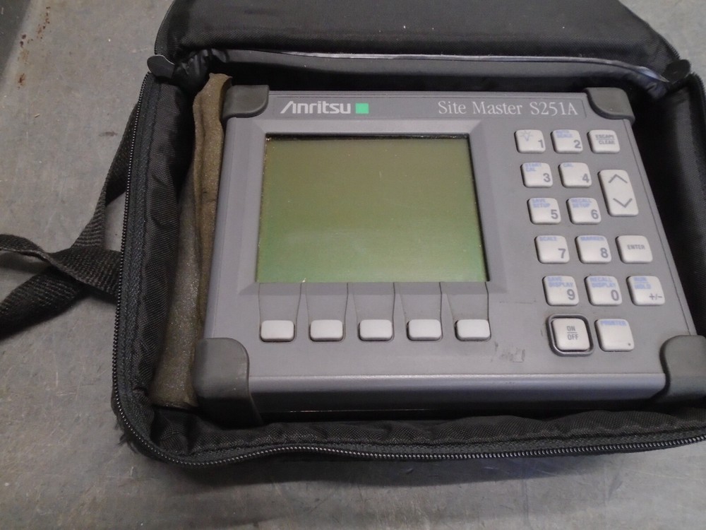 Anritsu S251A SiteMaster Cable and Antenna Analyzer