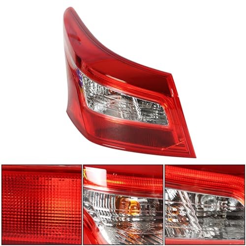 Rear LeftTail Light Assembly Replacement for Sentra 2016-2018 Outer Driver Side