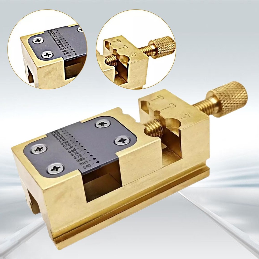 Watch Repair Tool Jig Micro Precision Brass Pliers for Watchmaker Bench Drill