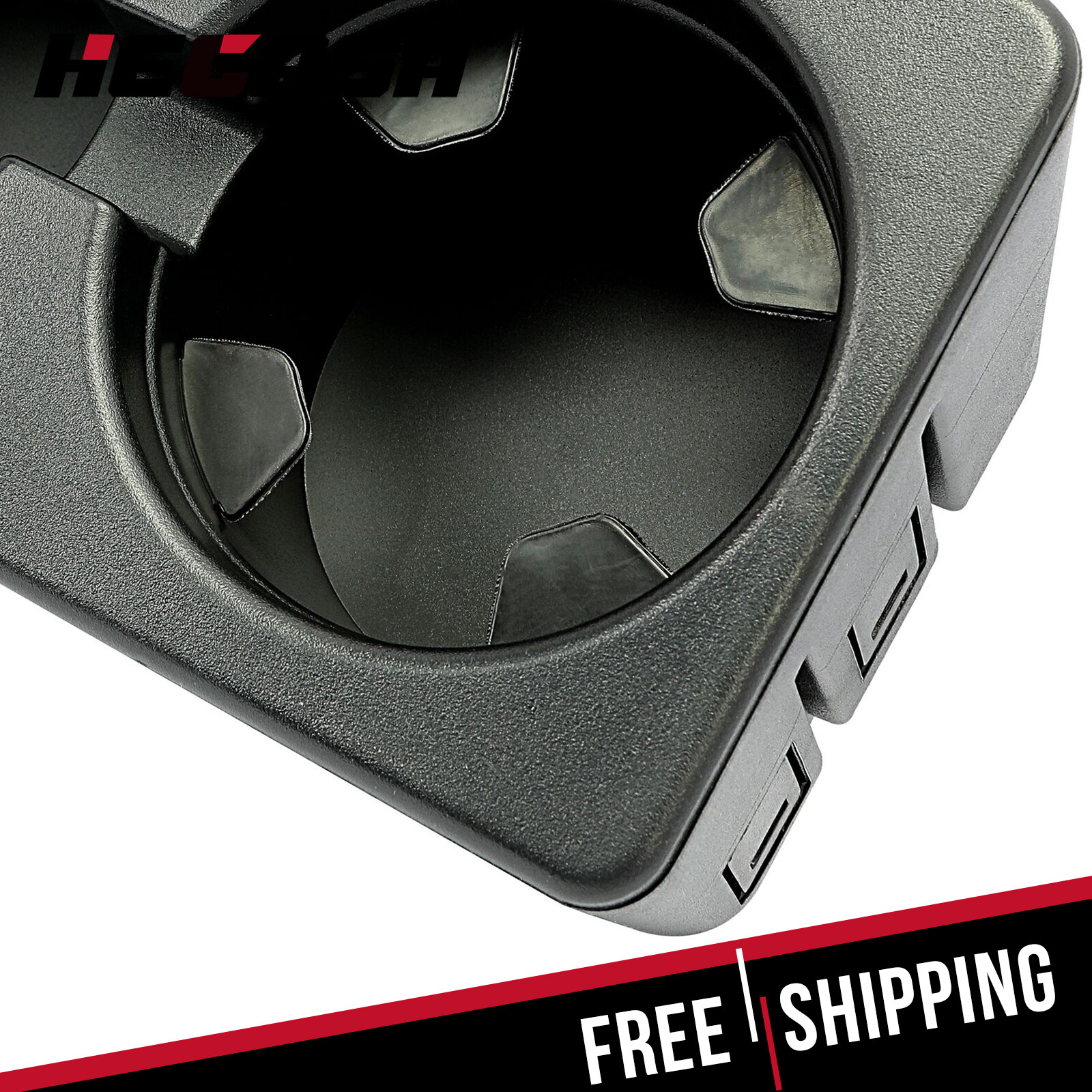 Dual Console Cup Holder Insert Drink For 07-14 Chevy Silverado Tahoe GMC Sierra
