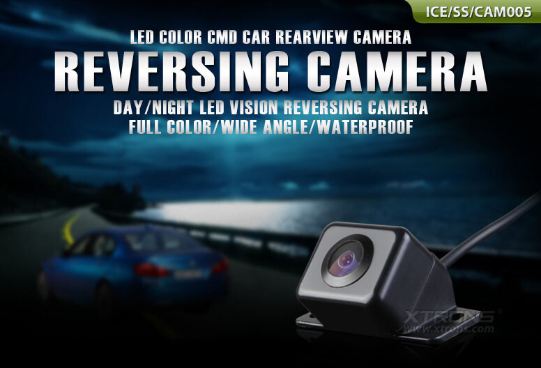 XTRONS Car Parking Reverse Reversing Camera/ Rear View/ Waterproof/ Night Vision