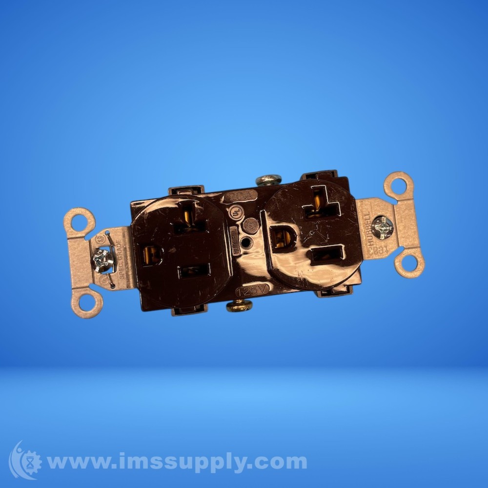 Hubbell SY93 Duplex Receptacle FNIP