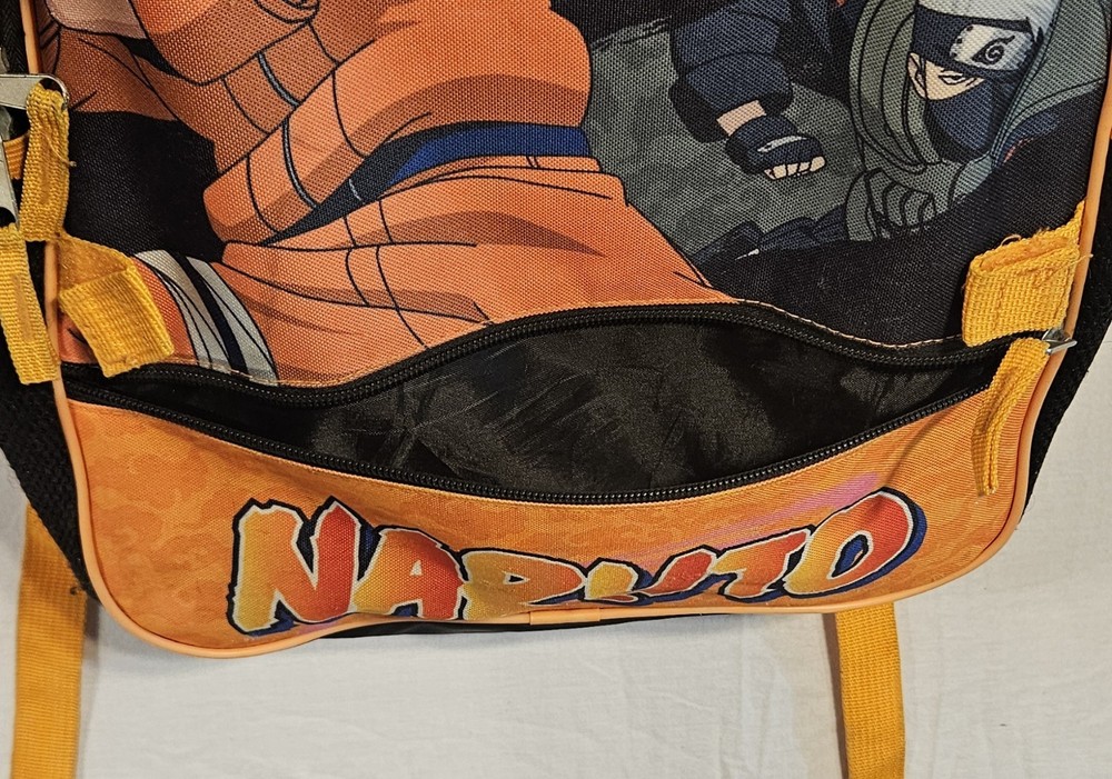 Naruto Bioworld Backpack Orange Blue