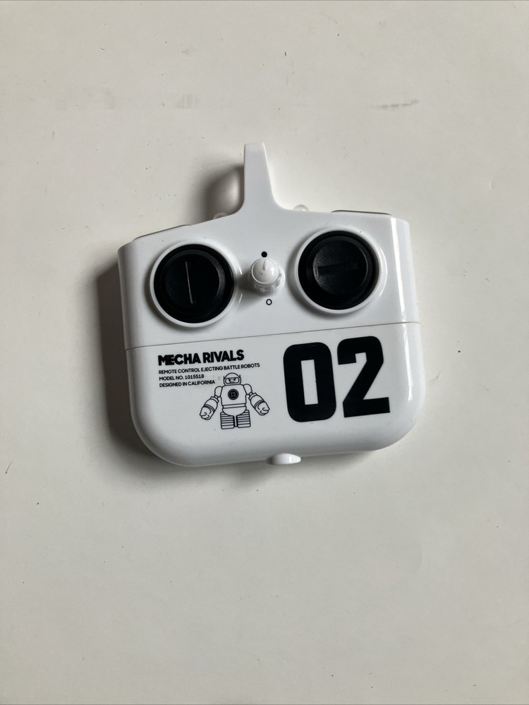 Sharper Image Mecha Rivals Remote Control Only Robot 02 White Model# 1015518