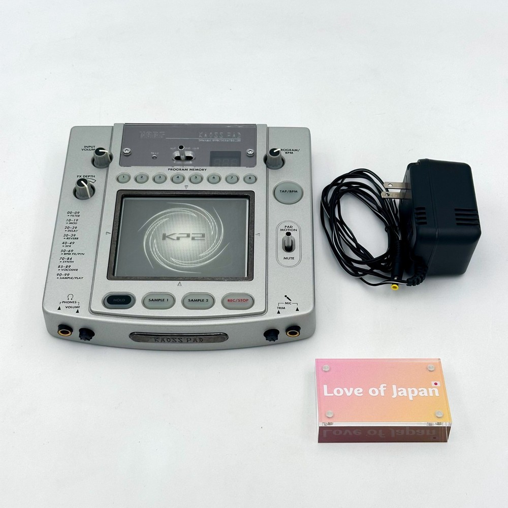 KORG KAOSS PAD KP2 KP-2 Dynamic Effect Controller Used Tested Condition