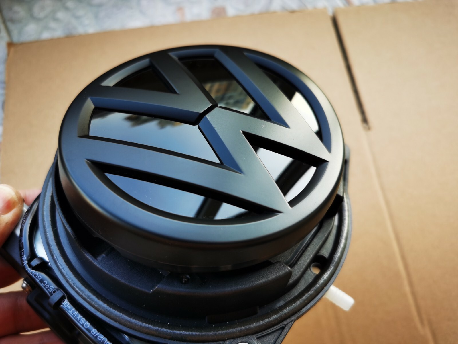 Smoked black badge camera Dynamic parking Golf6/7/8 GTI Polo EOS Beetle Passat