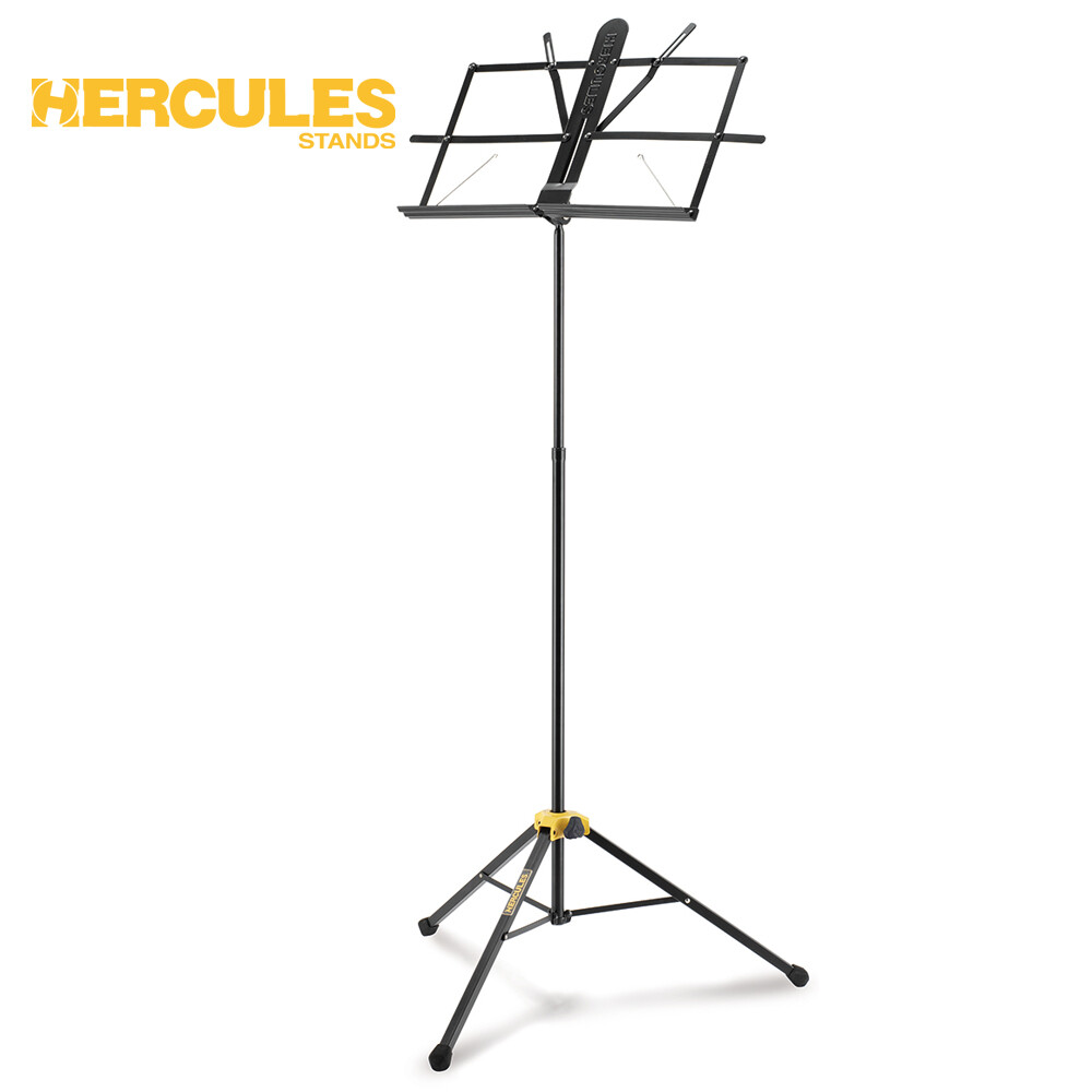 Hercules BS100B 2-Section Foldable Compact EZ Glide Music Stand