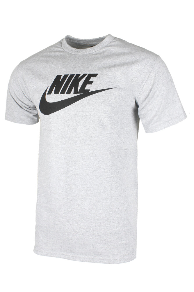 Nike Men's T-Shirt Athletic Logo Swoosh Printed Active Short Sleeve Tee