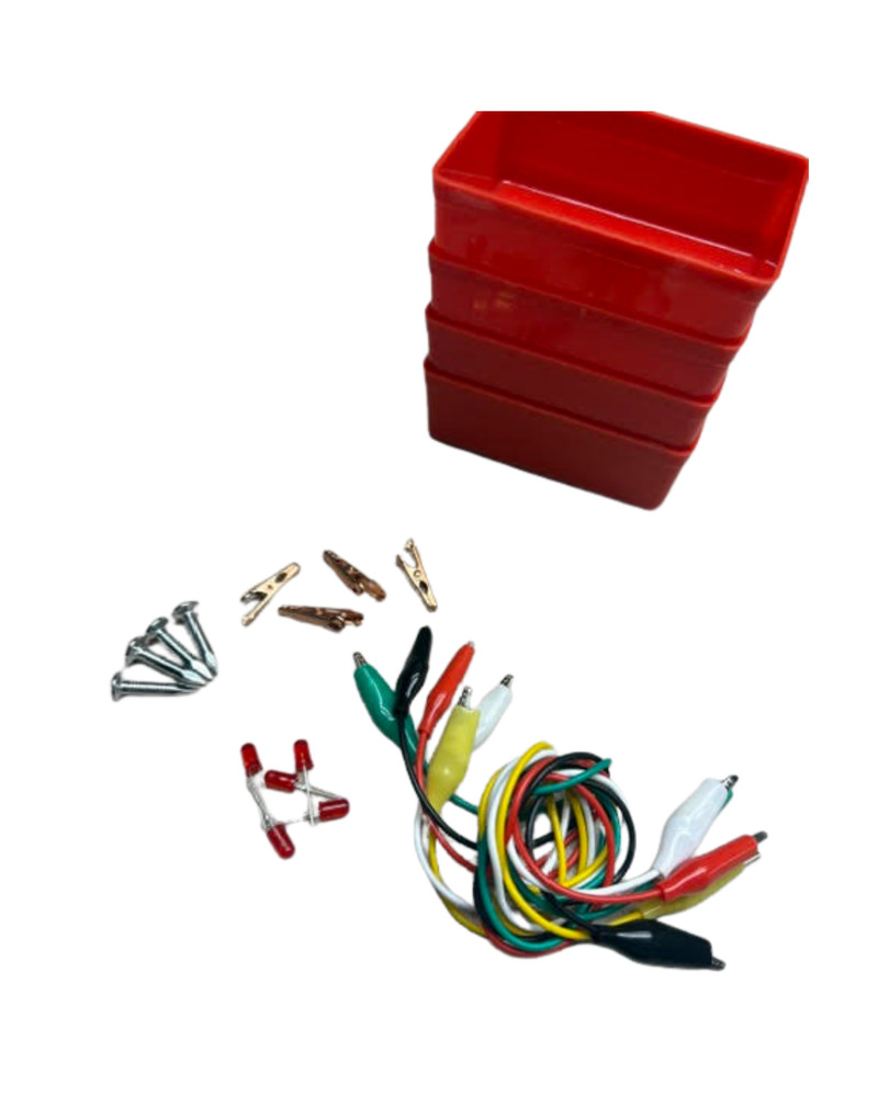 Component Kit for DIY Lemon Battery Science Fair Experiment Project STEM