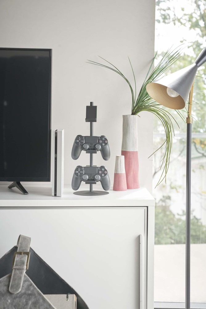 Yamazaki Game Controller Storage Rack, Black5089