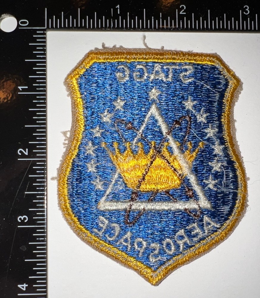USAF US Air Force STAGG Aerospace Defense Military Contractor Patch