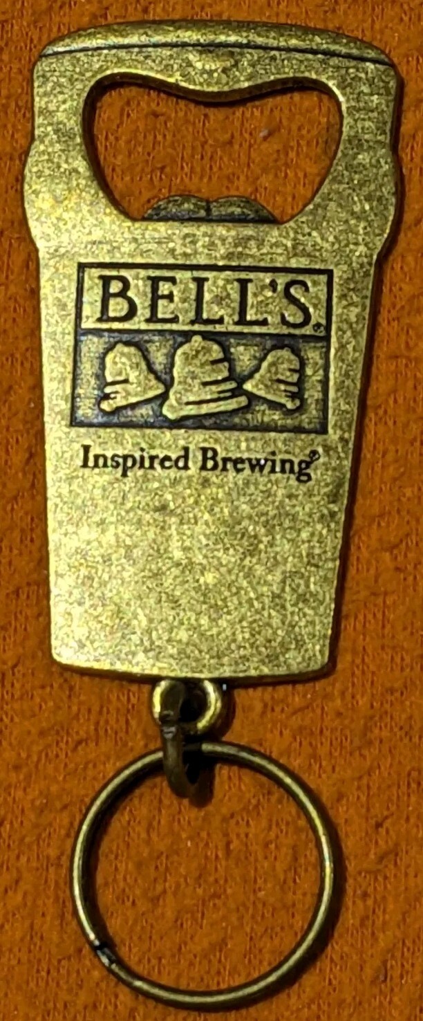 Bell's Brewery Beer Bottle Opener Key Chain