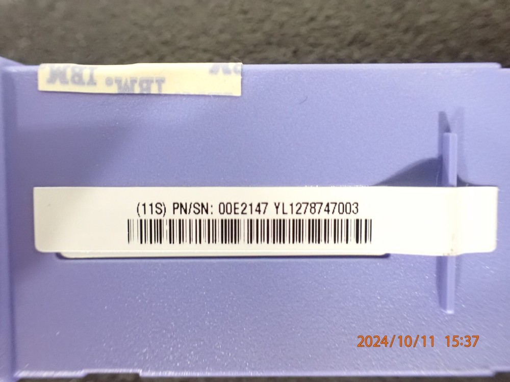 IBM 00E2147 52FE Vital Product Data Card for 8286 Internal System Module