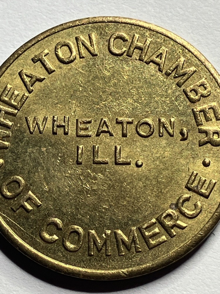 Scarce Wheaton Illinois Parking Token #si1