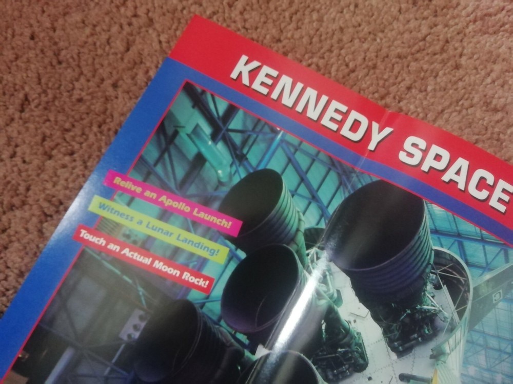Florida Kennedy Space Centre Map 1999