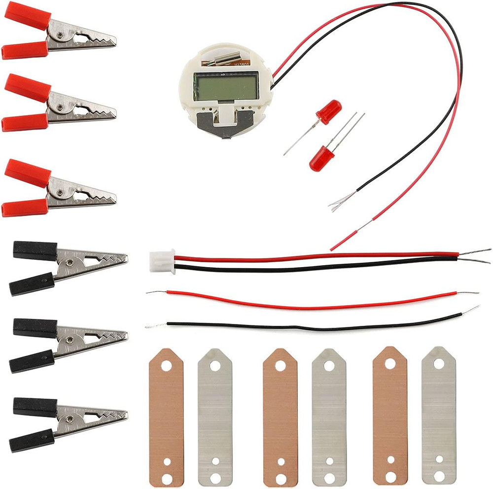 Fruit Battery Science Experiment Kit DIY Fruit Battery-Potato Alarm Clock