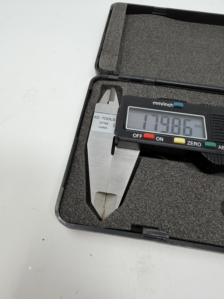 K-D Tools Digital Caliper #3756 w/ Case Working
