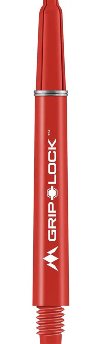 Mission Griplock Darts Shafts Red Medium 48mm