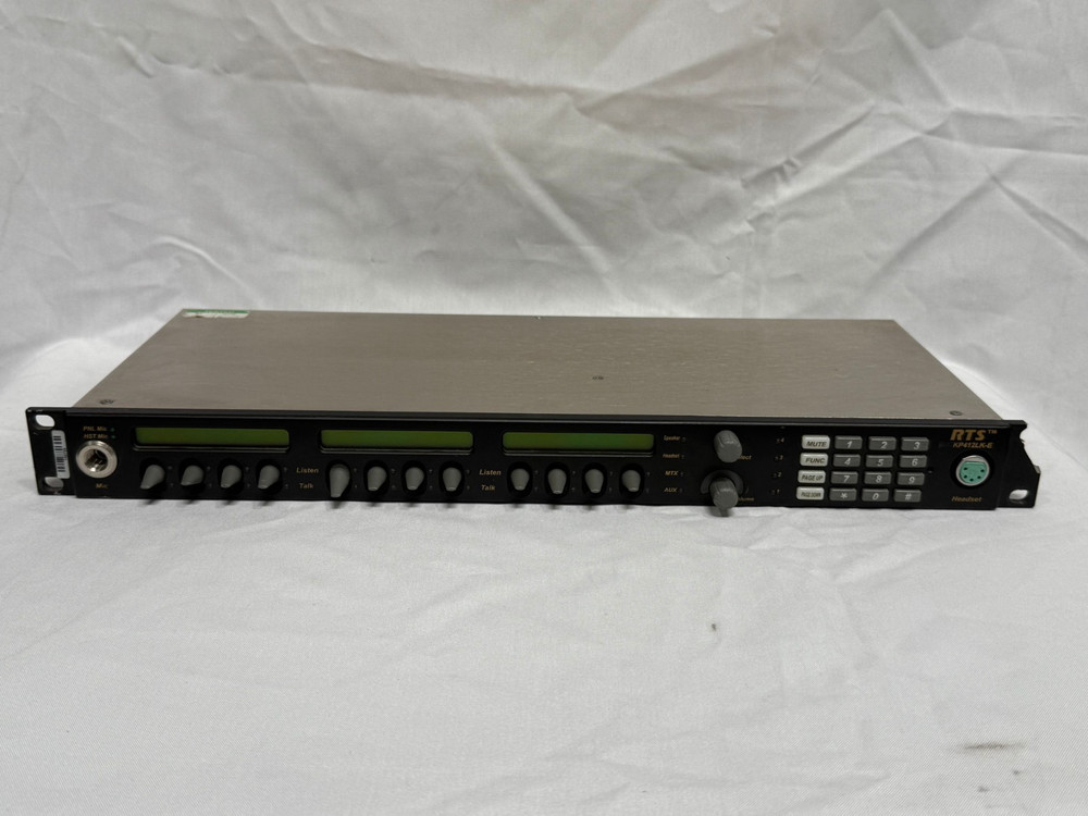 RTS Telex Intercom Panel KP412LK-E