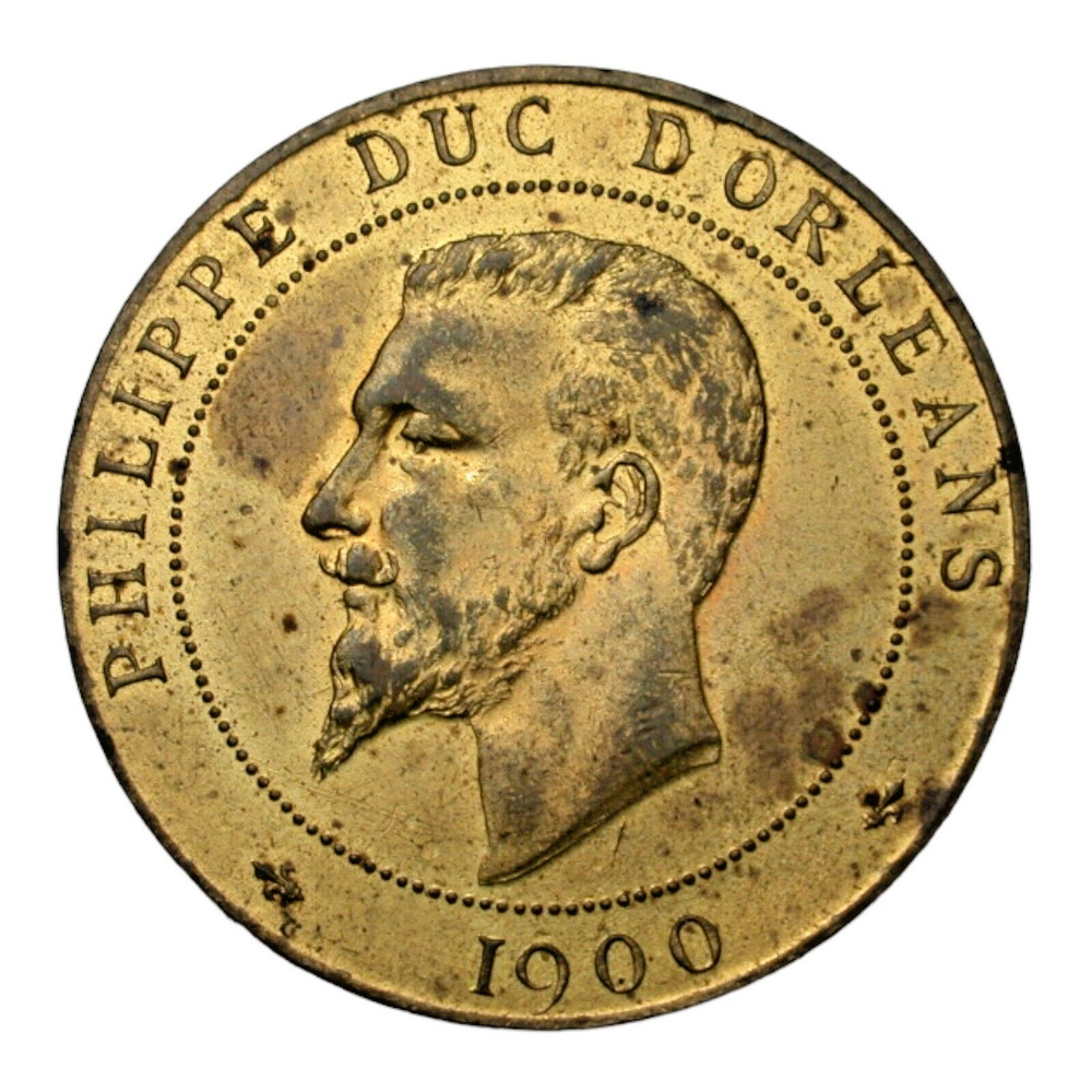 France 1900 Philippe Duc Dorleans Token
