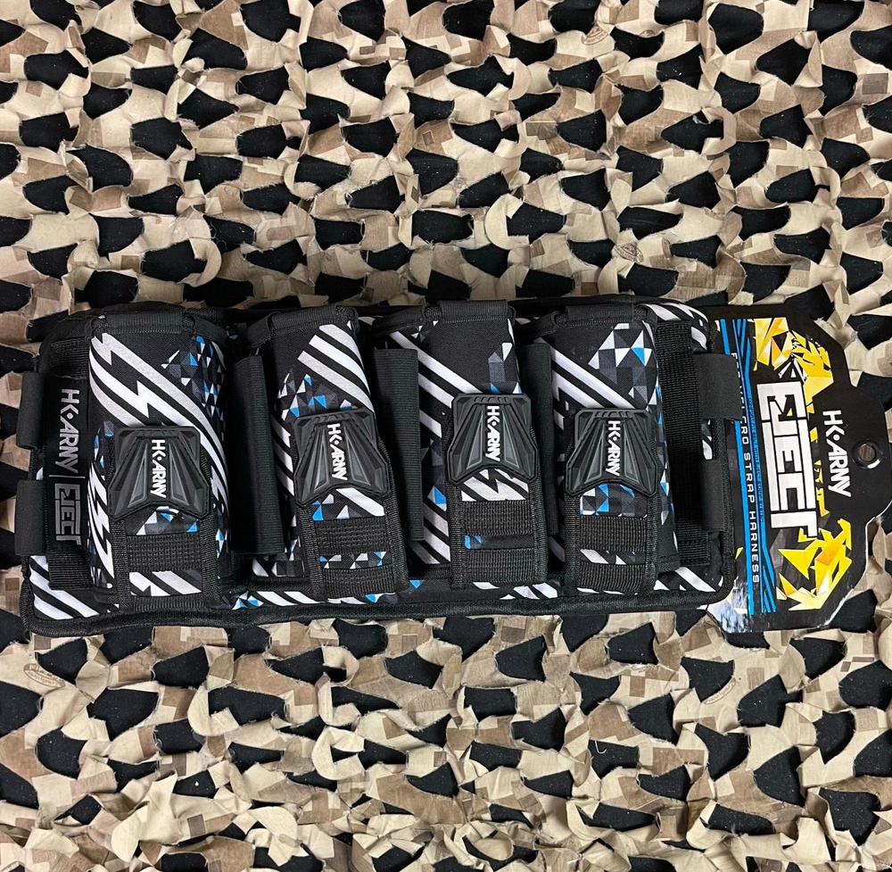 NEW HK Army Eject 4+3 Paintball Harness - Slate