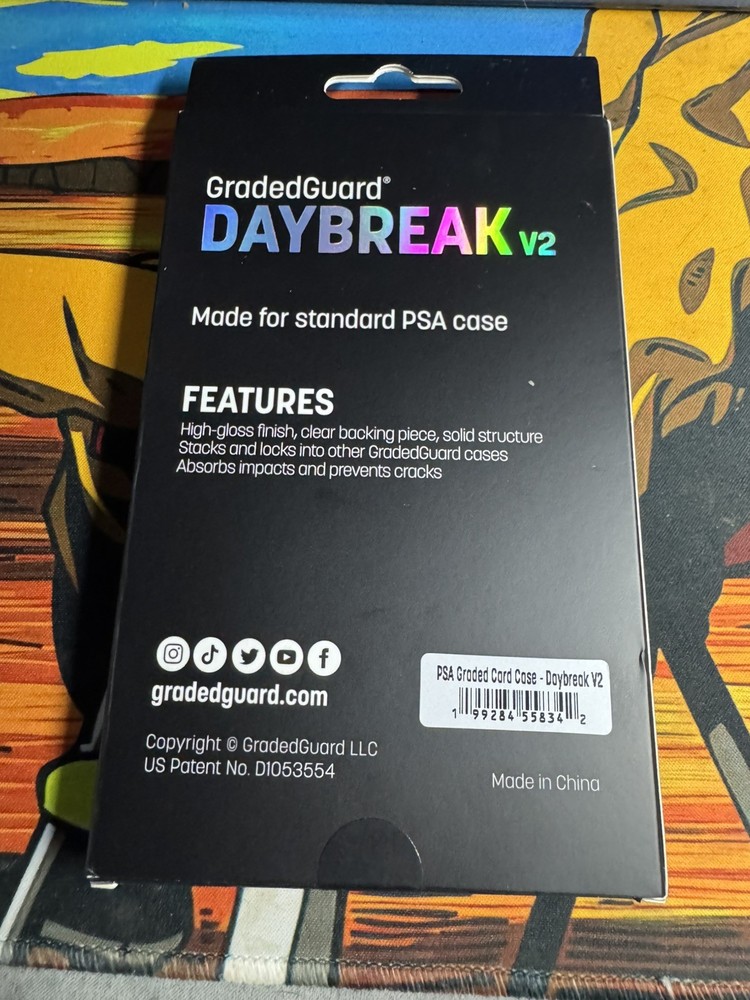 GradedGuard PSA Graded Card Case Guard Protector DAYBREAK V2 Limited Edition