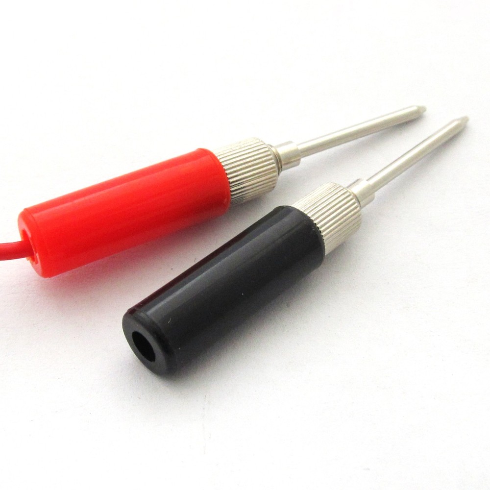 4Pcs DIY Multimeter Test Probe Short Handle No Solder Assembly Without Cable