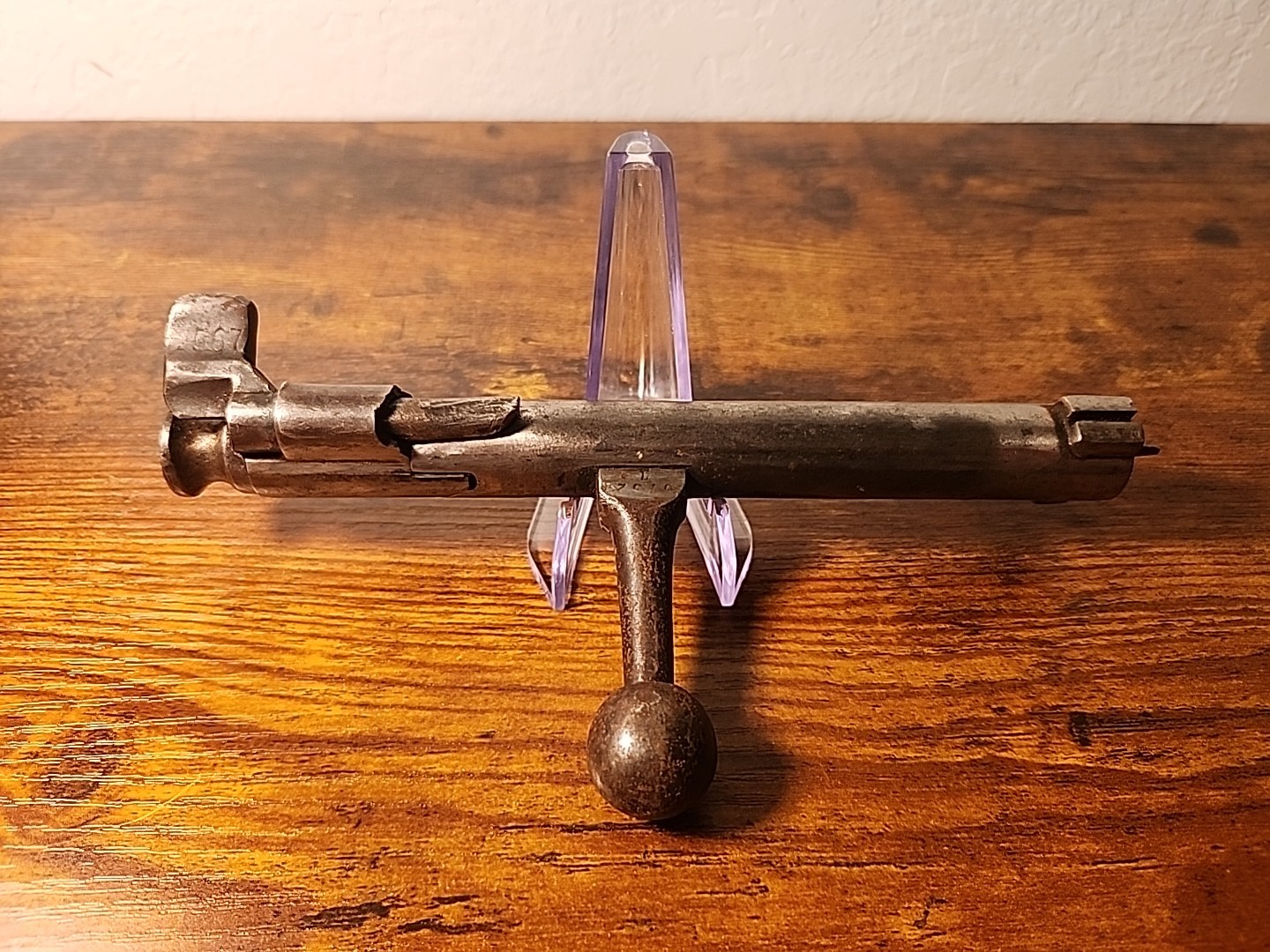 GEW 88  Commission BOLT Assembly NO Bolt Head WW1 1888 GEWEHR