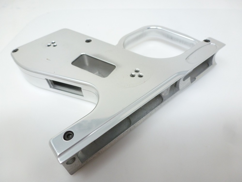 BOB LONG DEFIANT 2 TRIGGER FRAME GLOSS SILVER CLAMSHELL FRAME PAINTBALL BLAST F1