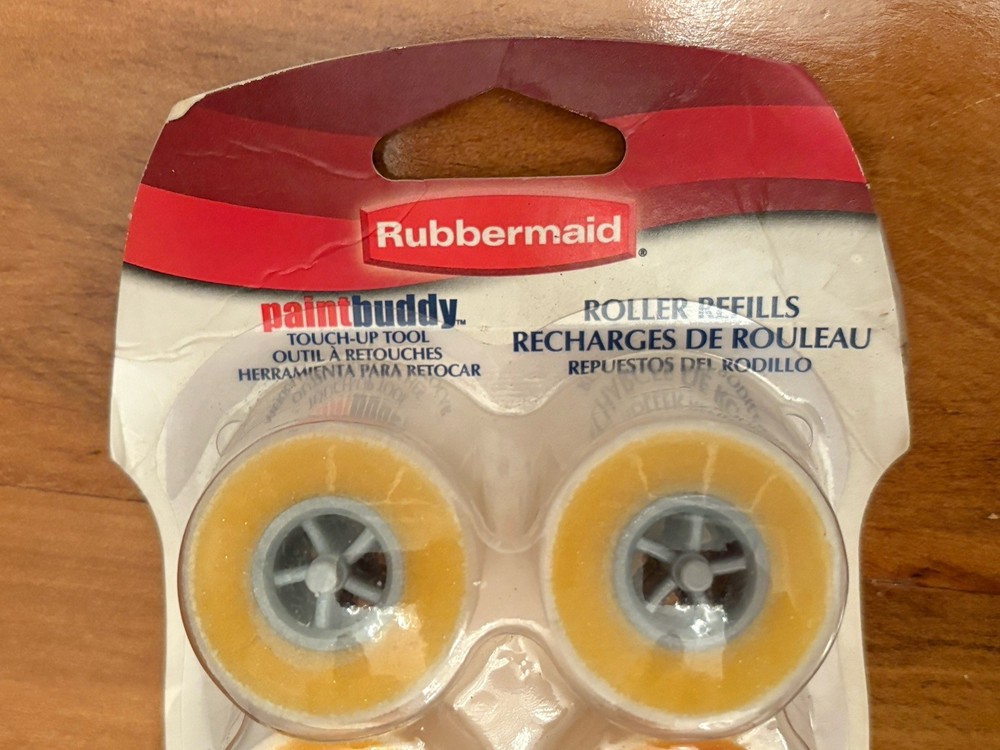 Rubbermaid Paint Buddy Touch Up Tool Roller Refill 4 Pack
