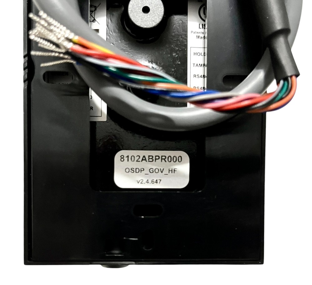 Identiv 8102ABPR000 uTrust TS Advanced Wall Mount Government Reader