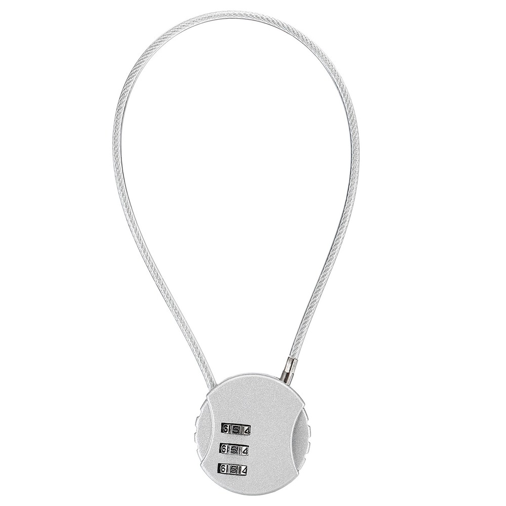 Combination Locks, 3 Digit Outdoor Waterproof Code Padlock (Tone, 11.8-Inch)