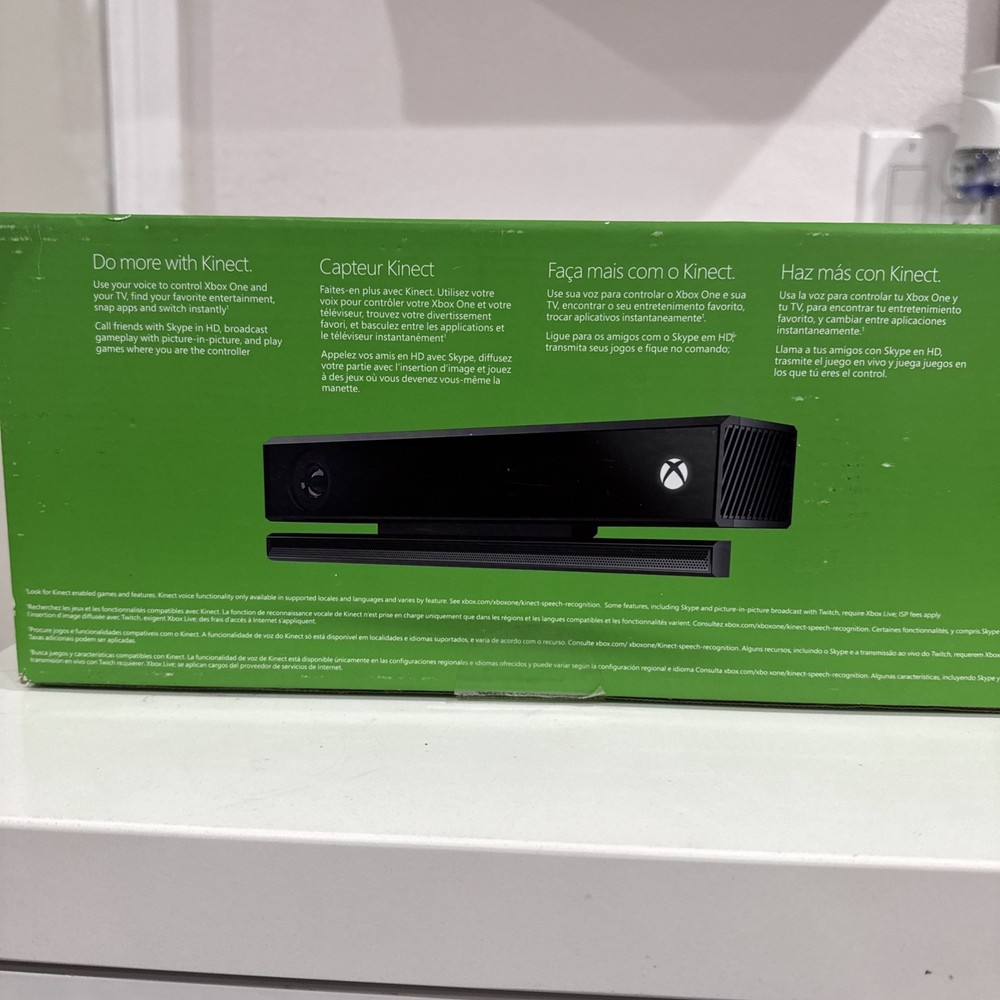 Microsoft Xbox One Kinect Camera Motion Sensor Bar Black