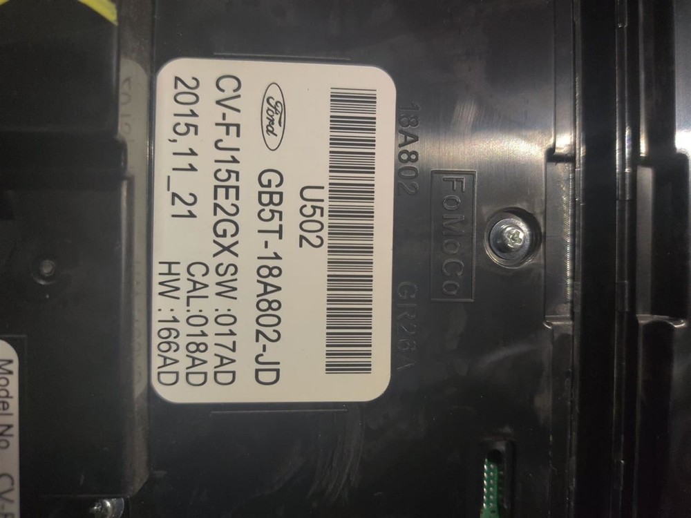 CONTROL PANEL OEM 16-18 FORD EXPLORER 1YR WRNTY