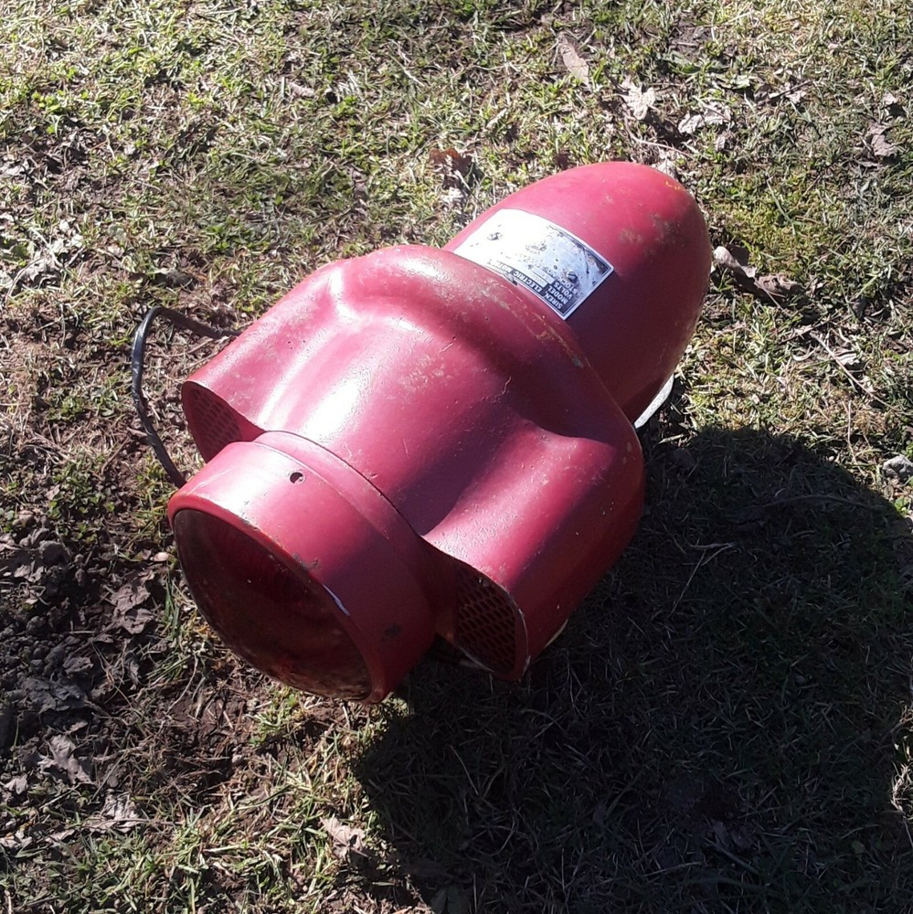 vintage siren light