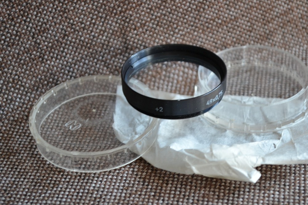 INCREASING MACRO +2 Lens Filter light filter m.49x0,75 for m.49 #9