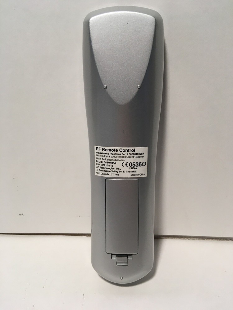 ATI TV Wonder RF Remote Control Only #5000015900A