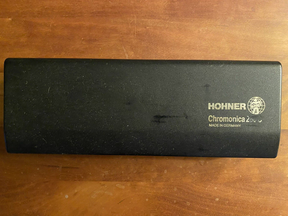 64 Chromonica Hohner Harmonica Professional Model 4 Octaves with Box