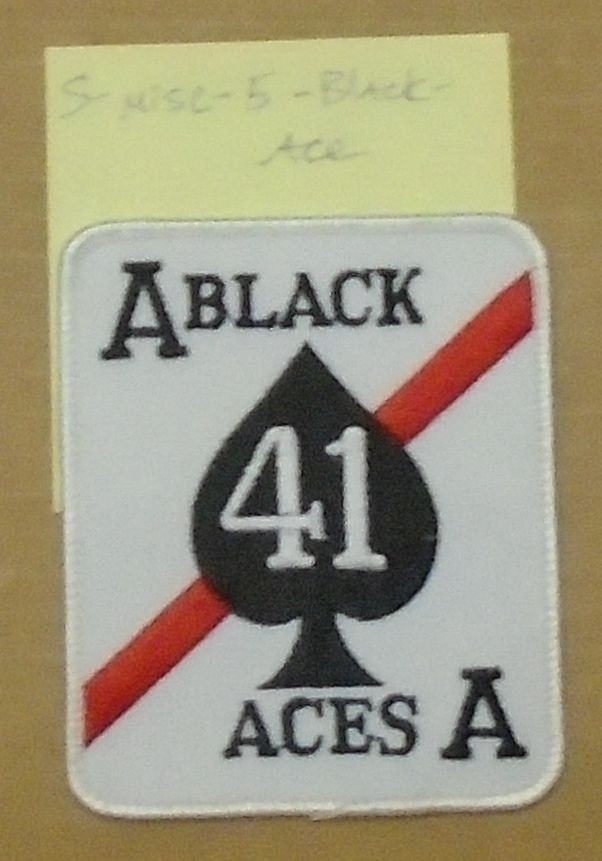 VF-41 'BLACK ACES' patch US Navy
