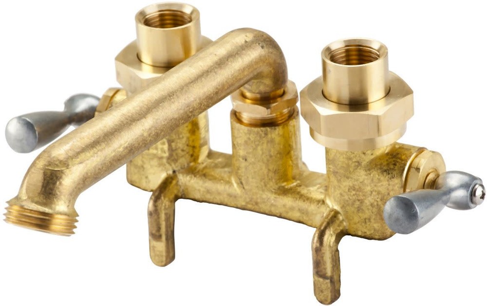Gerber G0049530 Classics 2.2 GPM Deck Mounted Double Handle - Brass